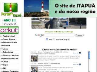 Thumbnail do site Portal de Itapu