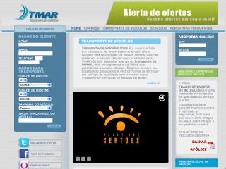 Thumbnail do site TMAR - Transporte de Veculos