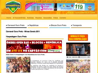 Thumbnail do site Carnaval de Ouro Preto