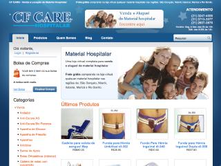 Thumbnail do site Cf Care Material Hospitalar
