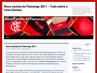 Thumbnail do site Nova Camisa do Flamengo