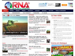 Thumbnail do site Rede Norte Araguaia de Comunicao TV e Radio