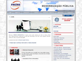 Thumbnail do site Site Oficial de Jeremaobo
