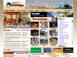 Thumbnail do site Portal Brumado
