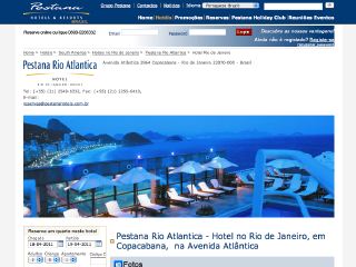 Thumbnail do site Pestana Rio Atlntica Hotel *****