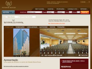 Thumbnail do site Windsor Guanabara Hotel ****