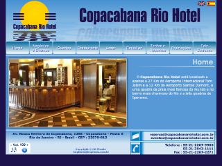 Thumbnail do site Copacabana Rio Hotel ****