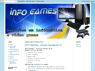 Thumbnail do site Info Games - Solues em informtica e video games