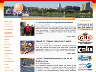 Thumbnail do site Portal Boa Esperana OnLine