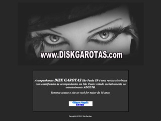 Thumbnail do site Disk Garotas - Classificados