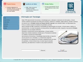 Thumbnail do site Instituto de Pesquisas Censuk