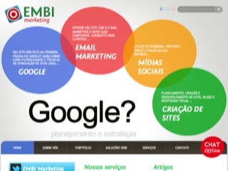 Thumbnail do site EMBI Marketing - Otimizao de sites SEO