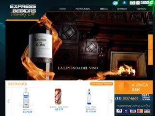Thumbnail do site Express Bebidas Delivery 24hs