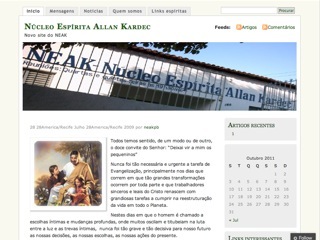 Thumbnail do site Ncleo Esprita Allan Kardec