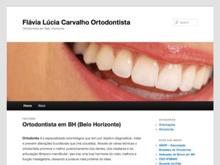 Thumbnail do site Flvia Lcia Carvalho - Ortodontista