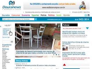 Thumbnail do site DouraNews - Jornal de notcias de Dourados