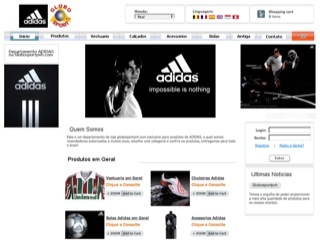 Thumbnail do site Loja Adidas by Globosportpvh