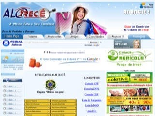 Thumbnail do site Al Irec - Guia Telefnico On Line