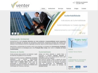 Thumbnail do site Venter Solues - Consultoria de Meio Ambiente