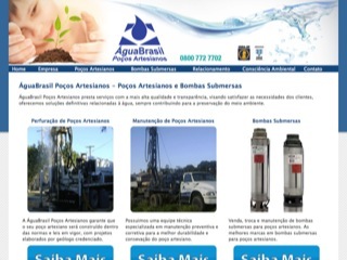 Thumbnail do site guaBrasil - Poos Artesianos e Bombas Submersas