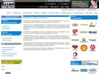 Thumbnail do site Pizzani Lubrificantes - Qumica Industrial