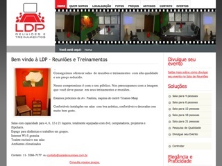 Thumbnail do site LDP - Reunies e Treinamentos