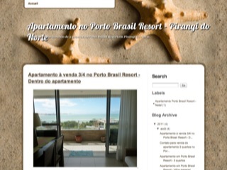 Thumbnail do site Apartamento  venda no Porto Brasil Resort
