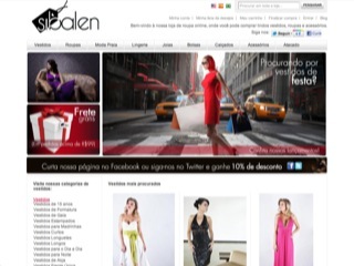 Thumbnail do site Sibalen - Vestidos de Festas