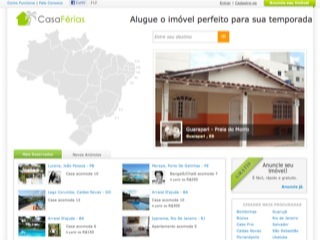 Thumbnail do site CasaFrias - Aluguel de Imveis por Temporada 