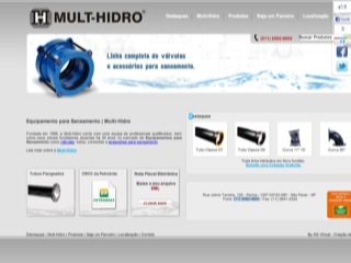 Thumbnail do site Mult-Hidro - Equipamentos para saneamento
