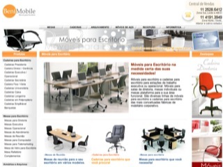 Thumbnail do site Beni Mobile - Mveis para Escritrio