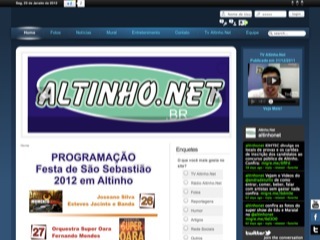 Thumbnail do site Altinho.net.br