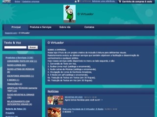 Thumbnail do site O Virtuador - Converso de Texto em Voz, Tradues