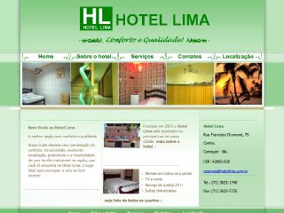 Thumbnail do site Hotel Lima