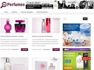 Thumbnail do site Busca Perfumes