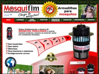 Thumbnail do site Mosquifim - Armadilhas para mosquitos