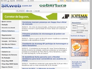 Thumbnail do site Revista Cobertura