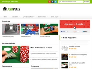 Thumbnail do site Joga Poker