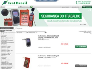 Thumbnail do site Test Brasil