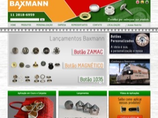 Thumbnail do site Baxmann - Melhores Aviamentos