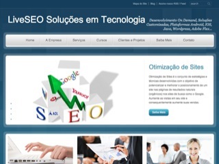Thumbnail do site LiveSeo - Criao e Otimizao de Sites (SEO)