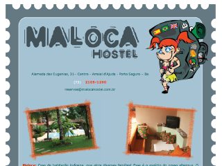 Thumbnail do site Maloca Hostel