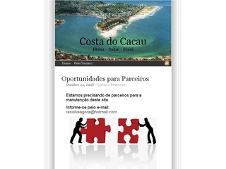 Thumbnail do site Costa do Cacau