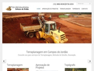 Thumbnail do site Terraplanagem em Campos do Jordo - Topografia