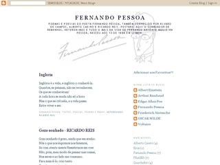Thumbnail do site Fernando Pessoa