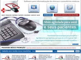 Thumbnail do site MDMED - Software Mdico para Clnicas e Consultrios