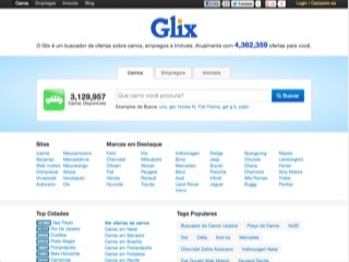 Thumbnail do site Glix Carros