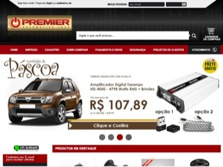 Thumbnail do site Premier - Automotive Shop