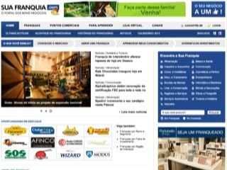 Thumbnail do site Portal Sua Franquia