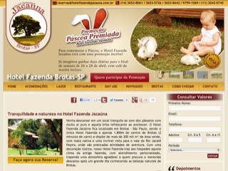 Thumbnail do site Hotel Fazenda Jacana